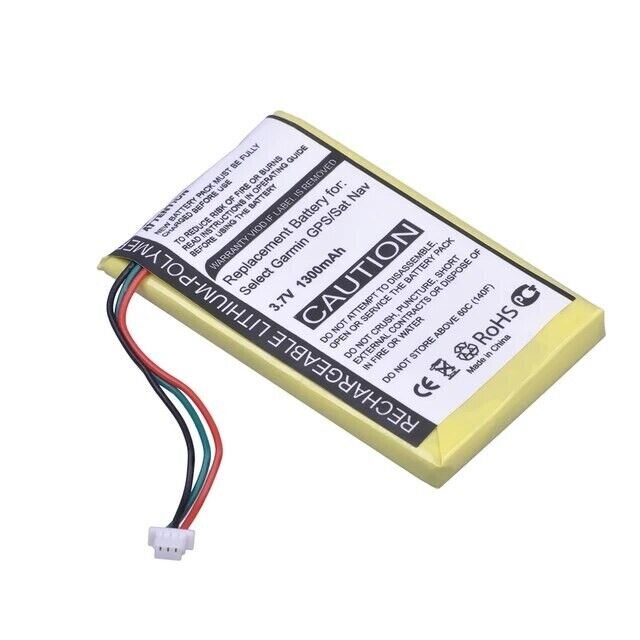 Battery for Garmin Nüvi 250 260 252w 270 200w 200 1250mAh