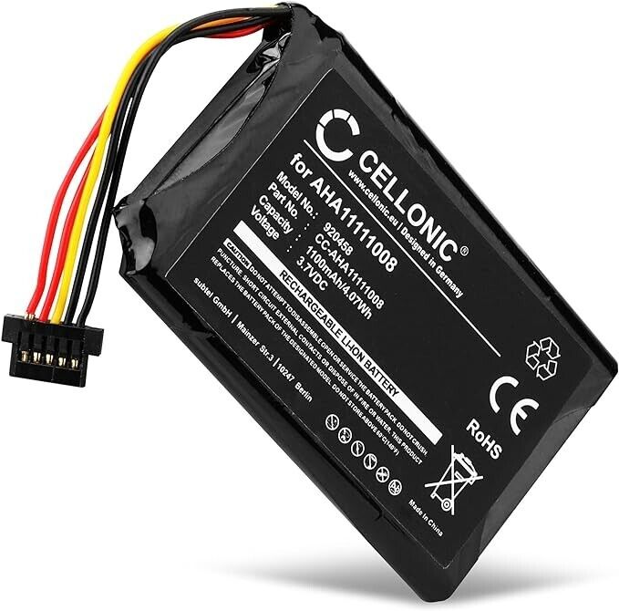 CELLONIC® GPS Battery Replacement for TomTom Go 6200, Go 6100, Go 6000, Go 5000,