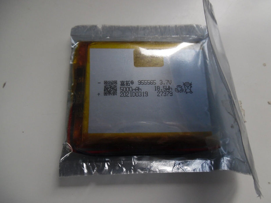 955565 5000mAh Polymer Lithium LiPo Rechargeable Battery For GPS PSP DVD PAD E-b