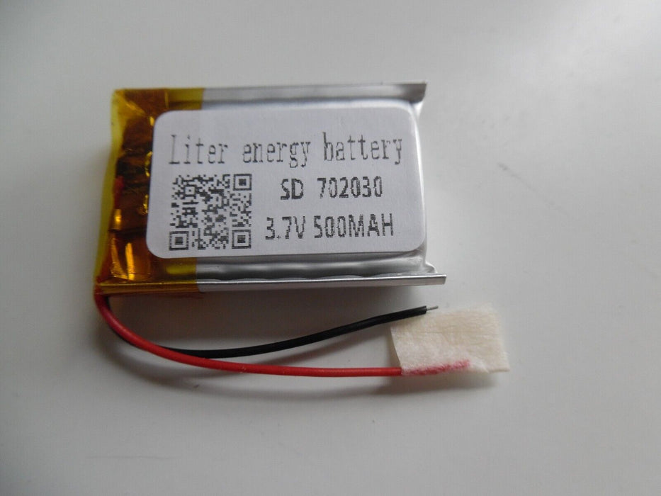 3.7V Lipo Li-Polymer Rechargeable Battery MP3, Camera, 702030