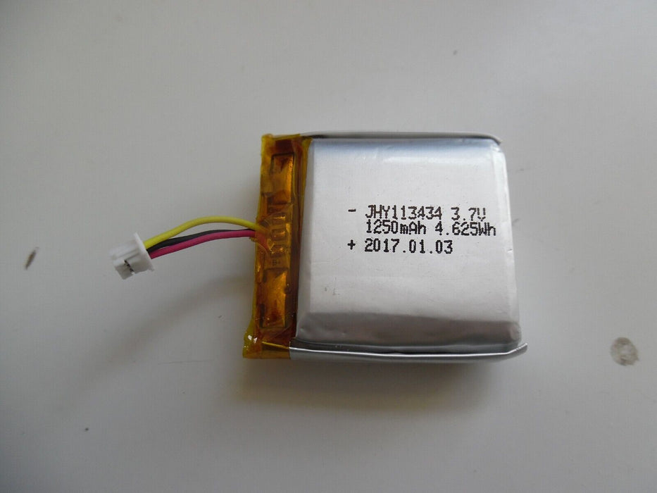 JHY113434 lipo battery 1250mAh