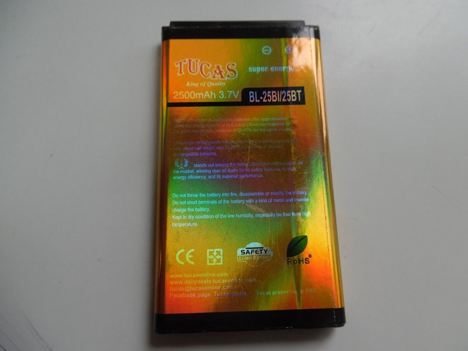 2500mAh BL-25BI Replacement Battery For itel BL-25BI IT5616 maxfone V12 mobile p