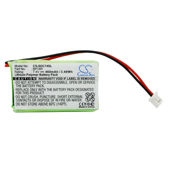 Battery CS-SDC74SL-3 for Dogtra Receiver 2300NCP, 2302NCP, 2500T, 2500B, 2502T