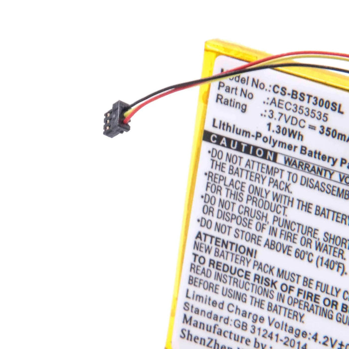 Battery for Beats AEC353535 350mAh