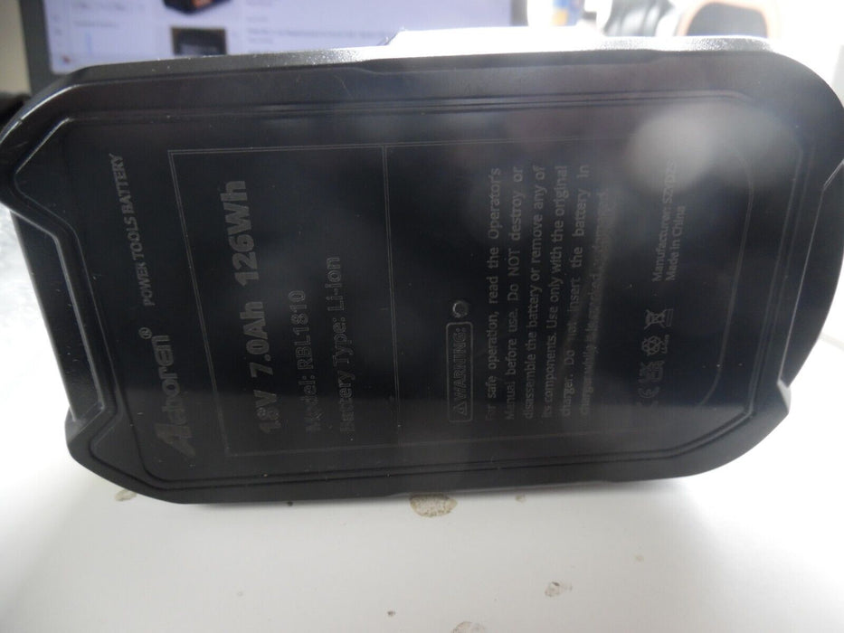 Replacement Battery For Ryobi P108 18V 99Wh 7 Ah Lithium Ion RBL1810
