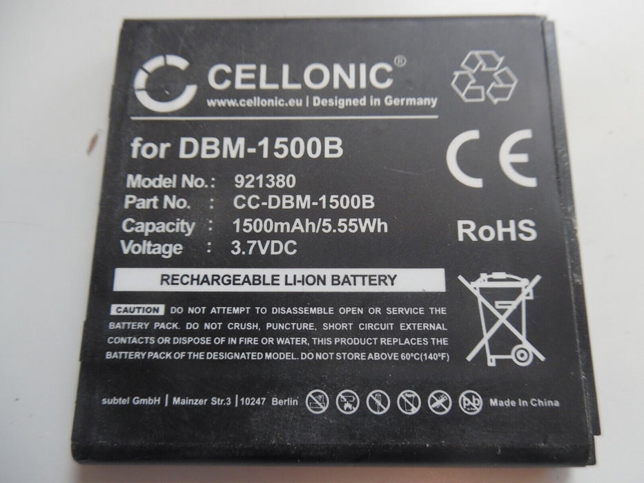 Replacment battery Compatible For Doro DBM-1500B For Liberto 820 mini 1500mAh