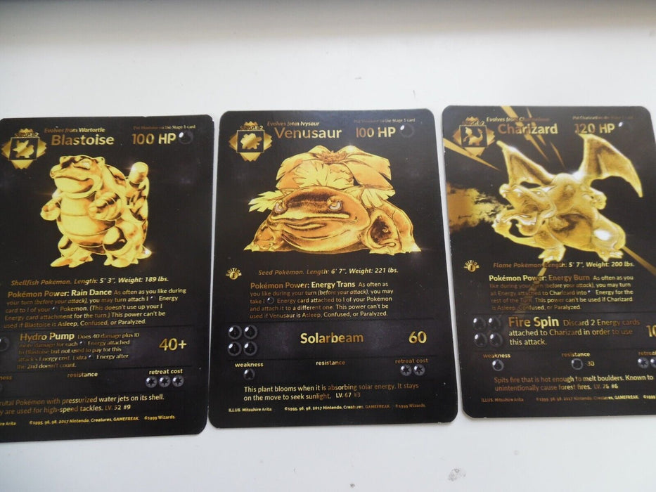 3 Pokemon powerball cards. Used