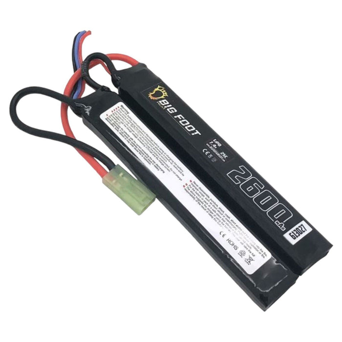 BIG FOOT HEAT LIPO BATTERY 2600MAH 7.4V 25C