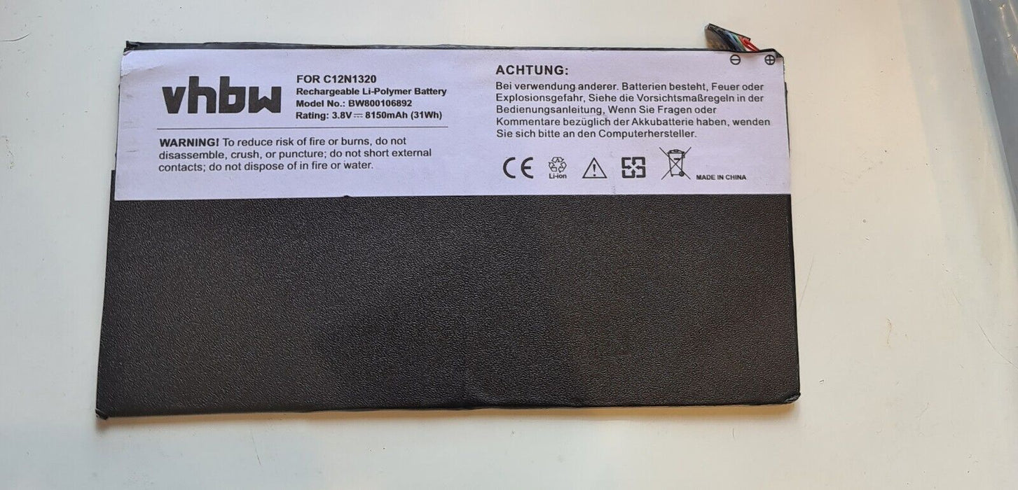 VHBW for c12N1320 - 3.8v - New and unused