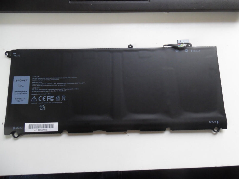 2-Power CBP3527A 7020 mAh Laptop Battery for Dell XPS 13