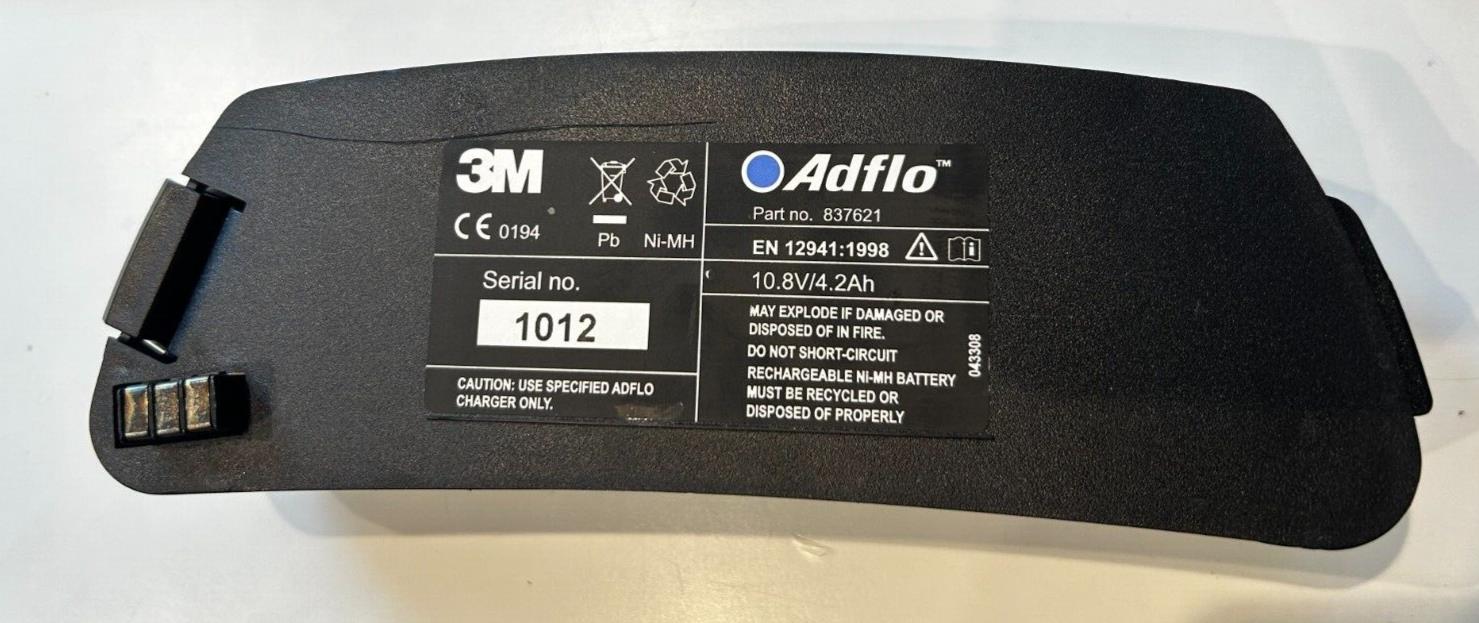 3M  Speedglas Li-Ion HD Heavy Duty Adflo Battery MPN 837631