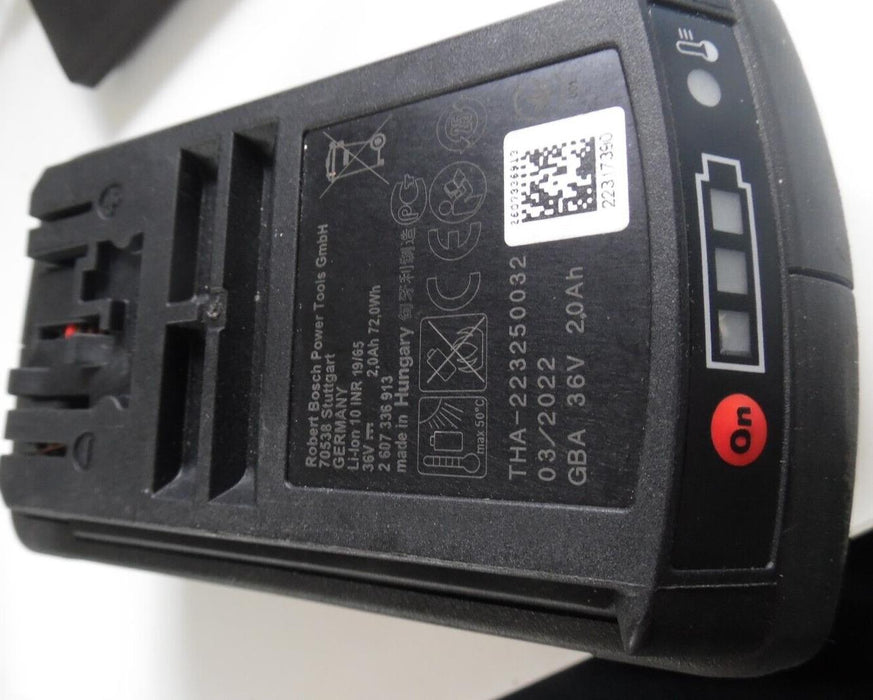 BOSCH GBA 36v 2Ah Li-Ion Compact BATTERY Lightweight 2.0 Ah Rotak  - EXCELLENT!