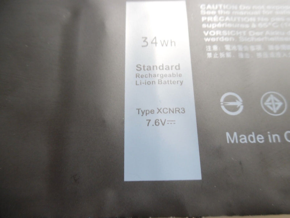 Battery XCNR3  for Dell Latitude 13 7370 Ultrabook laptop MH25J