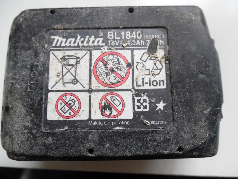 Makita BL1840 18V Li-ion Battery 4.0Ah Used original battery