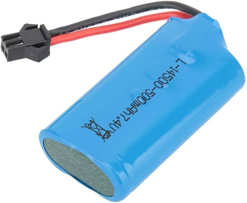Upgraded Rechargeable Battery 7.4V 500mAh With USB Cable for WPL/Crawler/Militar