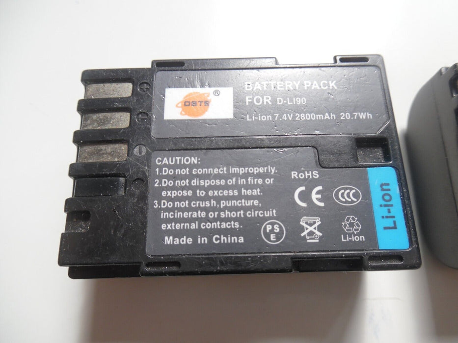 dl190 battery for pentax 2800mAh used
