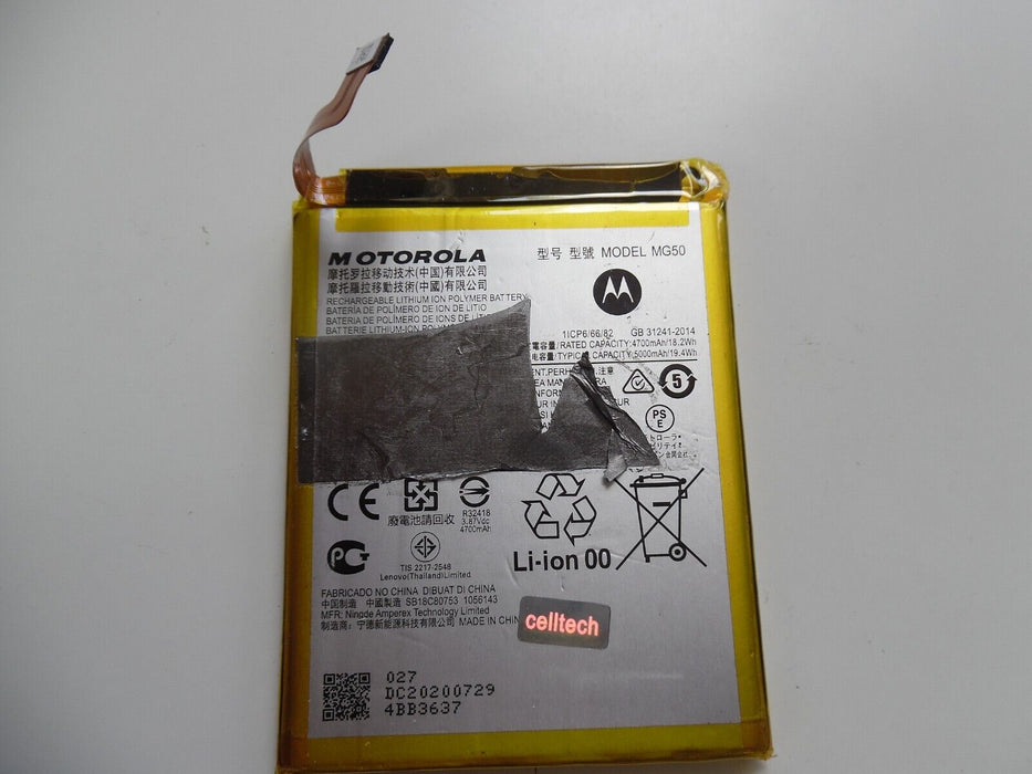 Replacement Motorola Moto G9 Plus Battery 5000mAh MG50