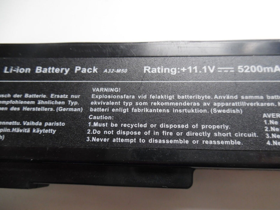 Battery For Asus A32-M50 5200mAh