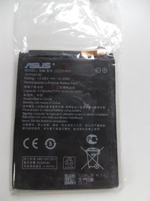 3.85V Battery for Asus ZenFone 3 Max 5.2 Global 0B200-02300000, C11P1611 4100mAh