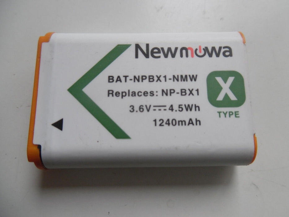 np-bx1 battery for Sony Cybershot 1240mAh