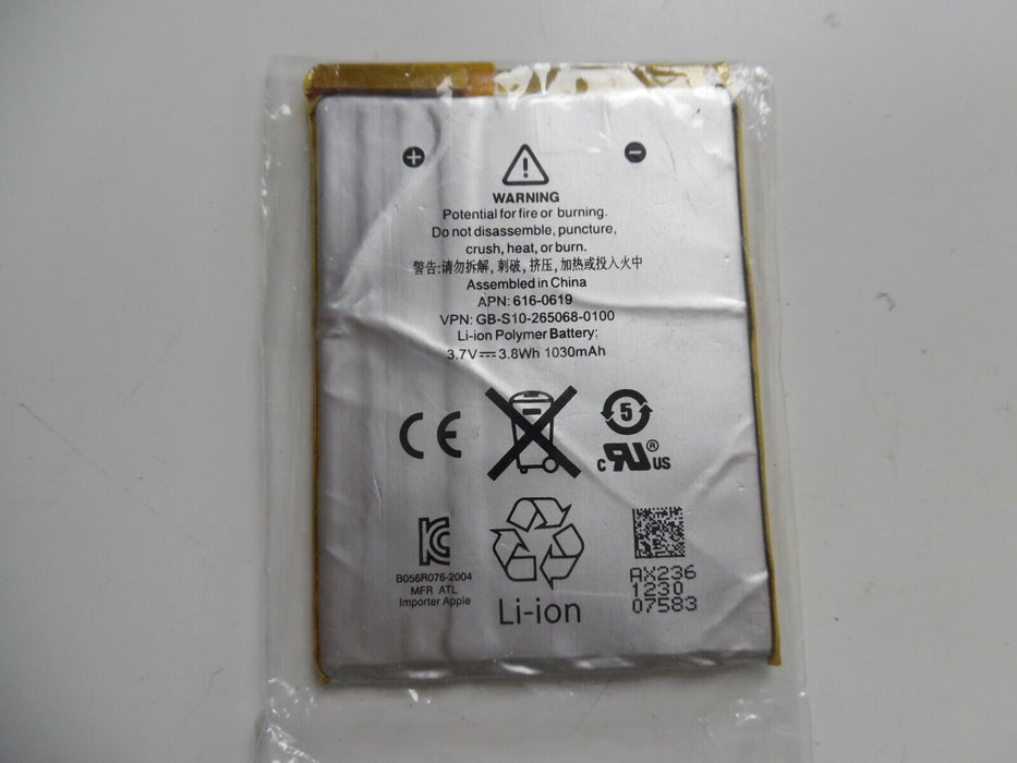 616-0619 616-0621 Battery For iPod Touch 5 5th Gen A1421 A1509 16GB 32GB 64GB