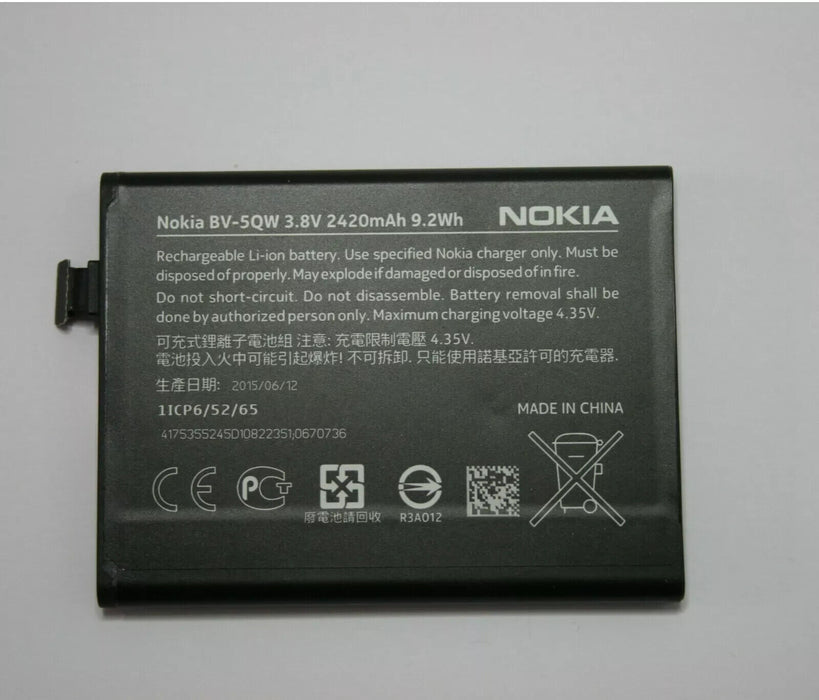 Genuine Original Battery BV-5QW for NOKIA MICROSOFT LUMIA 930