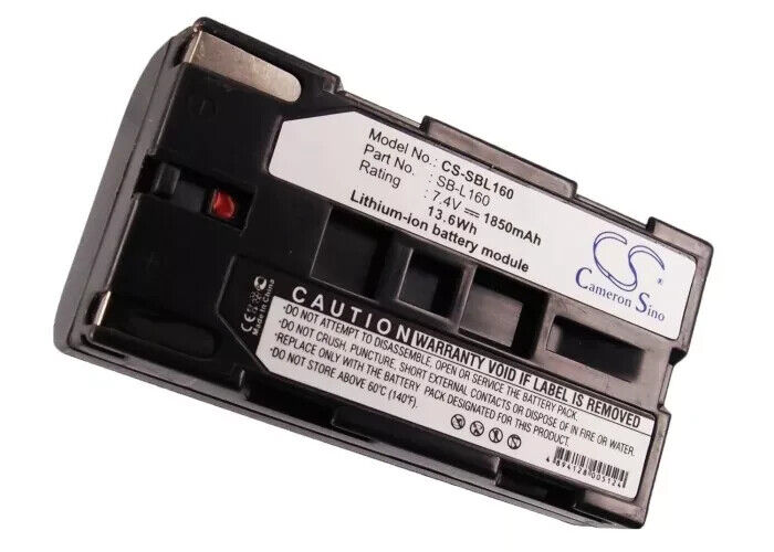 Li-ion Battery for Samsung SB-L110A SB-L160 VP-L900 VP-L907 SCL860 VP-L906 SCL90