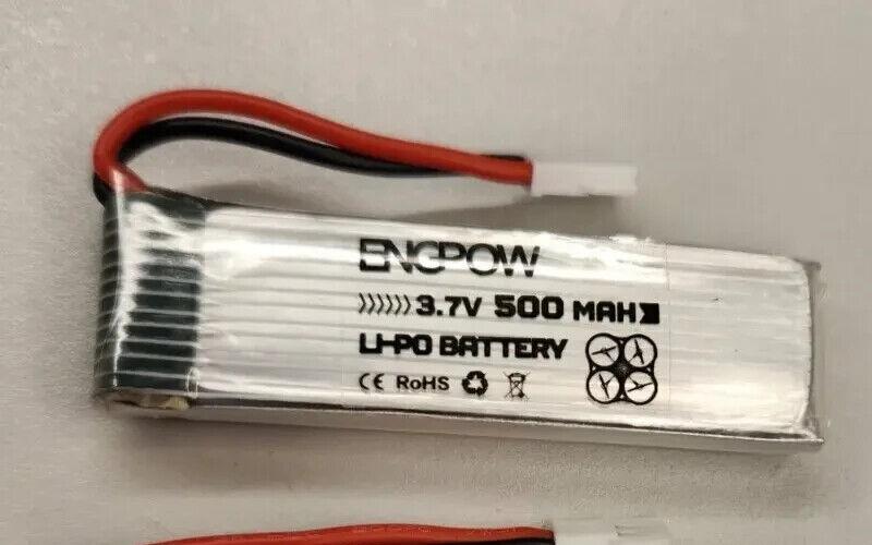 ENGPOW 3.7V 500mah Rechargeable Lipo Battery Quadcopter Drone Pack Of 1