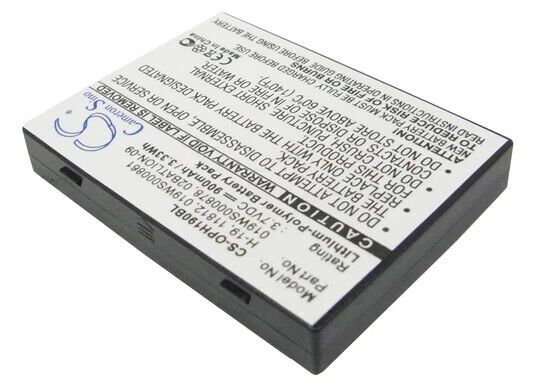 BATTERY FOR OPTICON H-16B 019WS000861, 019WS000878, 02BATLION-09, 11812, H-16, H