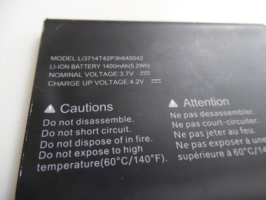 Battery for Vodafone Smart First 7 VFD 200 Li3714T42P3h645042 1400mAh NEW