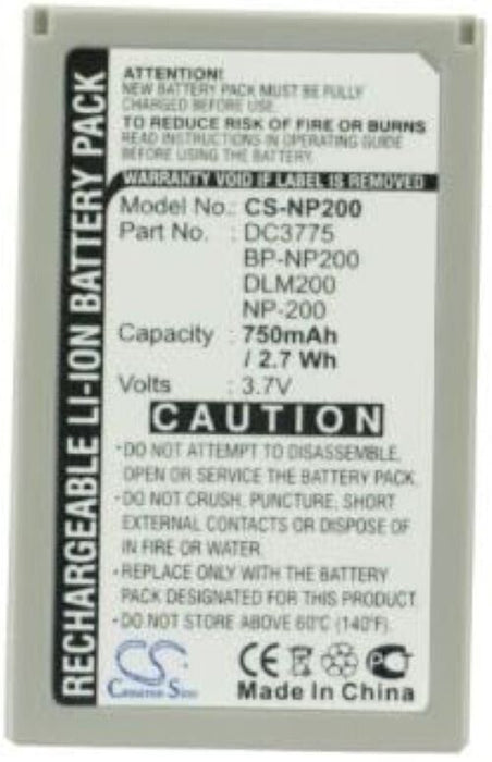 Battery for [MINOLTA] DiMAGE X, DiMAGE Xg, DiMAGE Xi, DIMAGE Xt, DIMAGE Xt Biz r