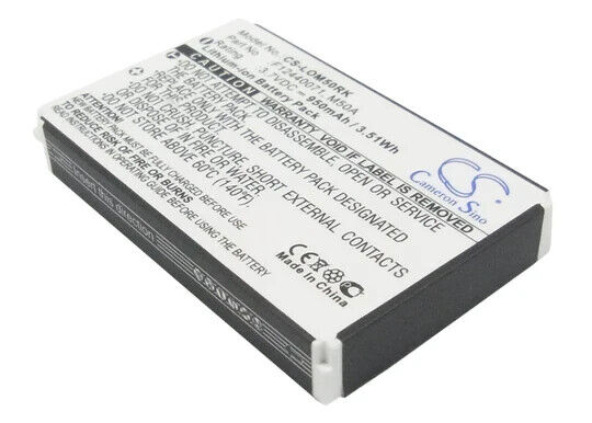 BATTERY FOR LOGITECH DINOVO MINI 190304-2004, F12440071, M50A 3.7V LI-ION 950MAH