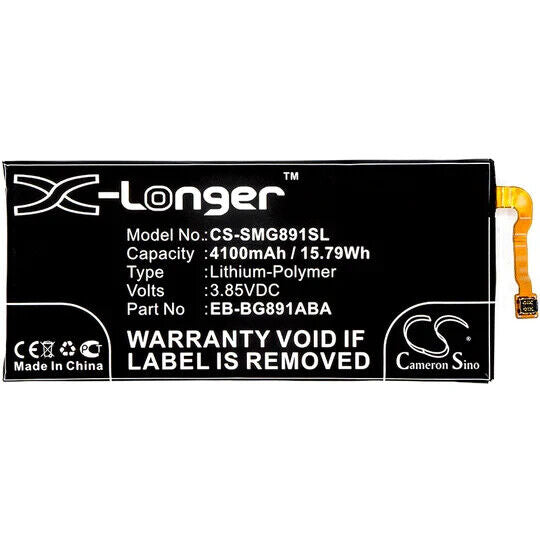 BATTERY FOR SAMSUNG GALAXY S7 ACTIVE EB-BG891ABA, EB-EG891ABA 3.85V LI-POLYMER 4