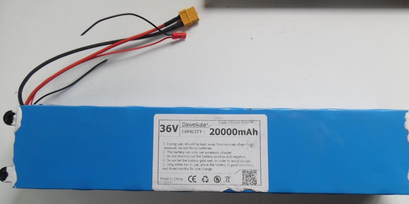 36v Daweikala 20000mAh battery Xt30 JSt connection