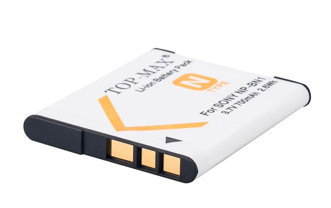 Top-Max NP-BN1 Battery For SONY DSC WX5 TX9 T99 TX7 TX5 W390 W380 W350 W320 W360