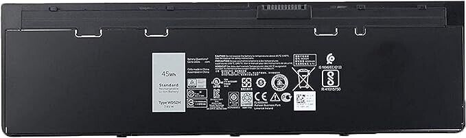 45Wh WD52H Laptop Battery for Dell Latitude 12 7000 E7240 E7250 Series Notebook