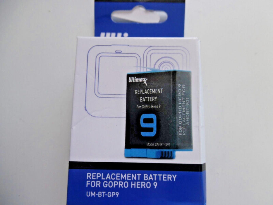 Rechargeable Battery Compatible with GoPro HERO 9