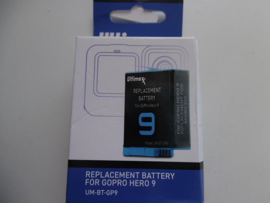 Rechargeable Battery Compatible with GoPro HERO 9