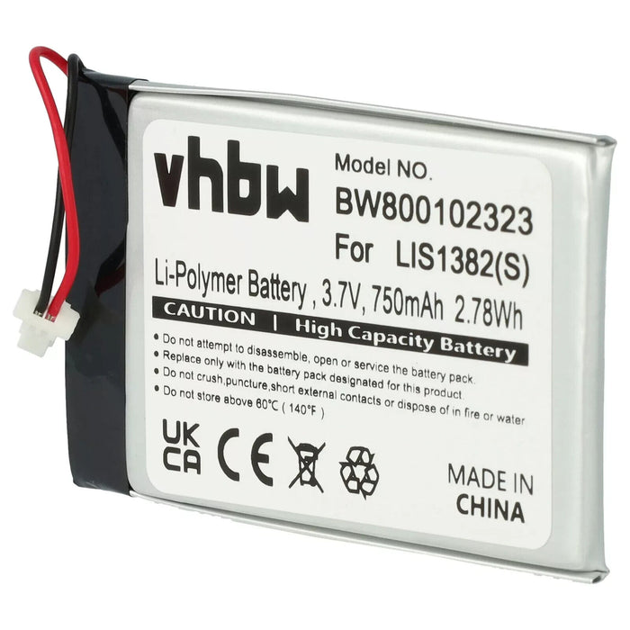 Battery for Sony LIS1382(S) 1-756-769-31 9924A60515 9702A50844 750mAh