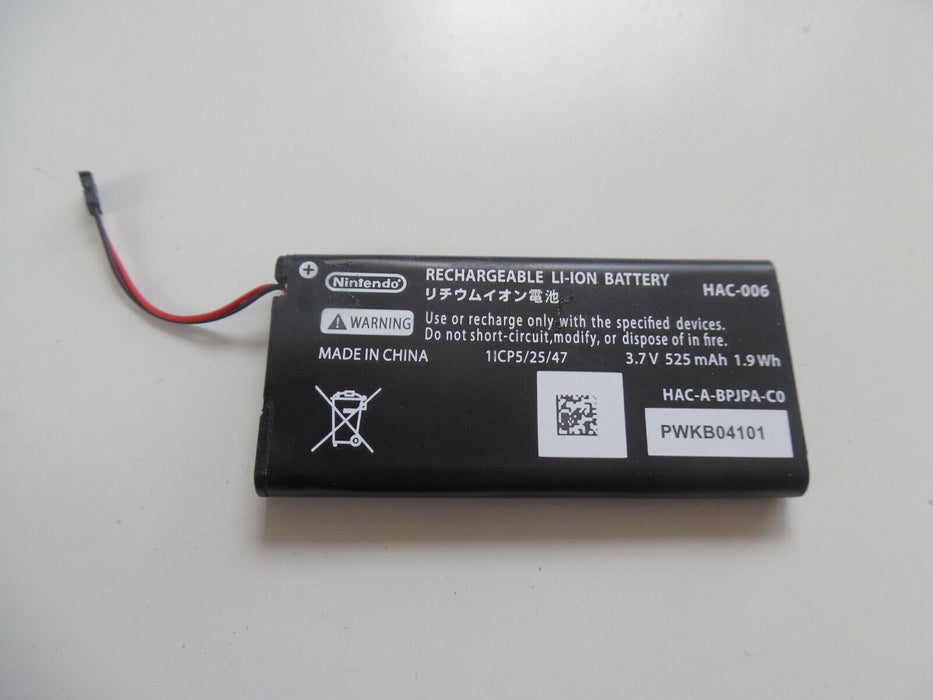 BATTERY FOR NINTENDO SWITCH JOY CON CONTROLLER 525MAH HAC-006 NEW