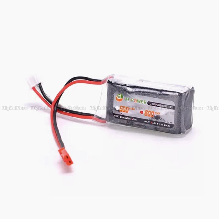 RC Battery XF Power 500mAh 7.4V 2S 30C JST Lipo for Car Truck Boat Drone