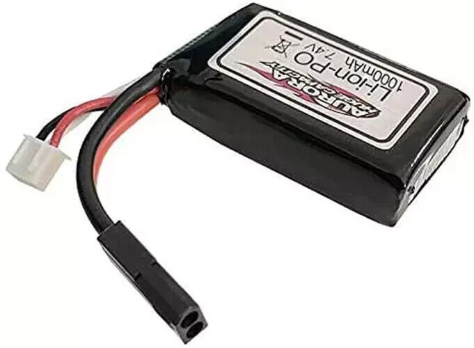 7.4V 1000mAh Rechargeable Lipo Battery for 1/16 XLH 9130 9136 9137 RC Car 4WD