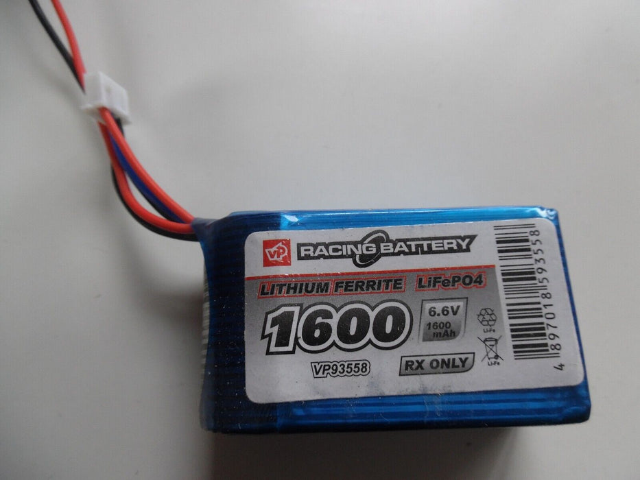 racing battery 1600 vp93558 6.6v Lithium Ferrite
