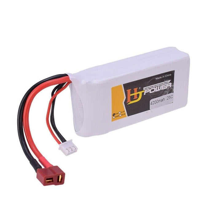 HJPower High Capacity RC Lipo Battery 7.4V 4200mah 25C
