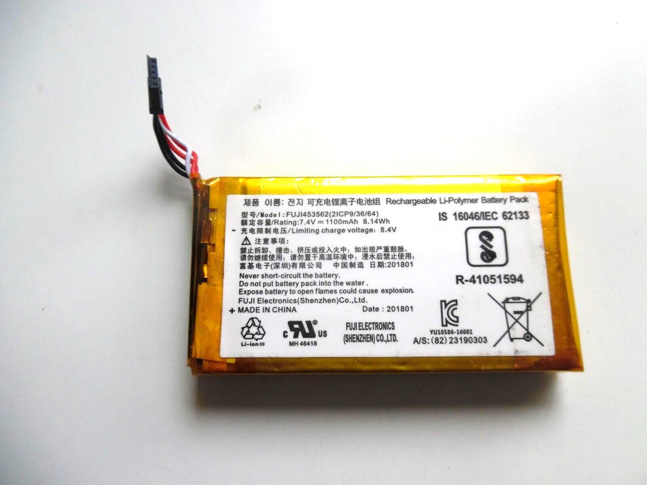 7.4V 1500mAh Li-Ploymer Battery FUJI453562 For polaroid Snap Touch