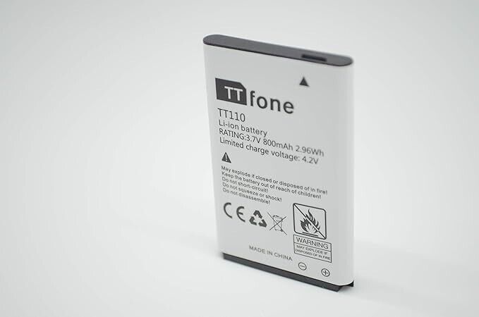 TTfone Original Spare Battery for TTfone Mobile Phones (for TT110)