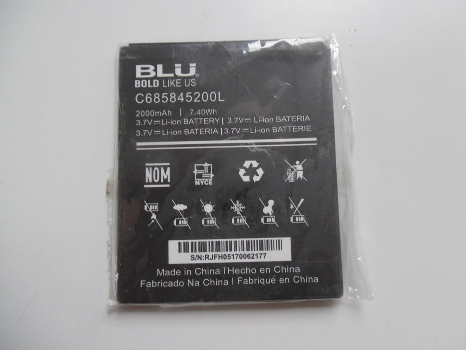 3.7V Battery for BLU S090Q C685845200L 2000mAh NEW