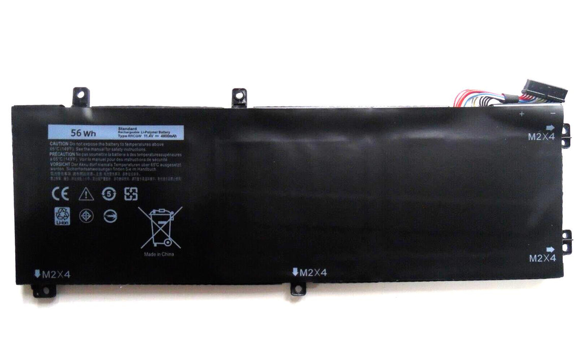 RRCGW D1828 H5H20 6GPTY Battery For Dell XPS 15 9550 9560 9570 7590 Laptop