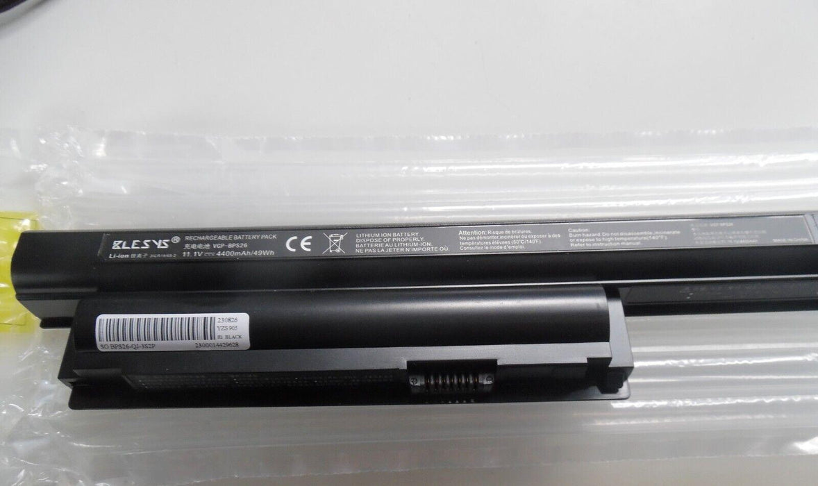 VGP-BPS26 VGP-BPS26A VGP-BPL26 Battery for Sony Vaio Laptop 4400mAh