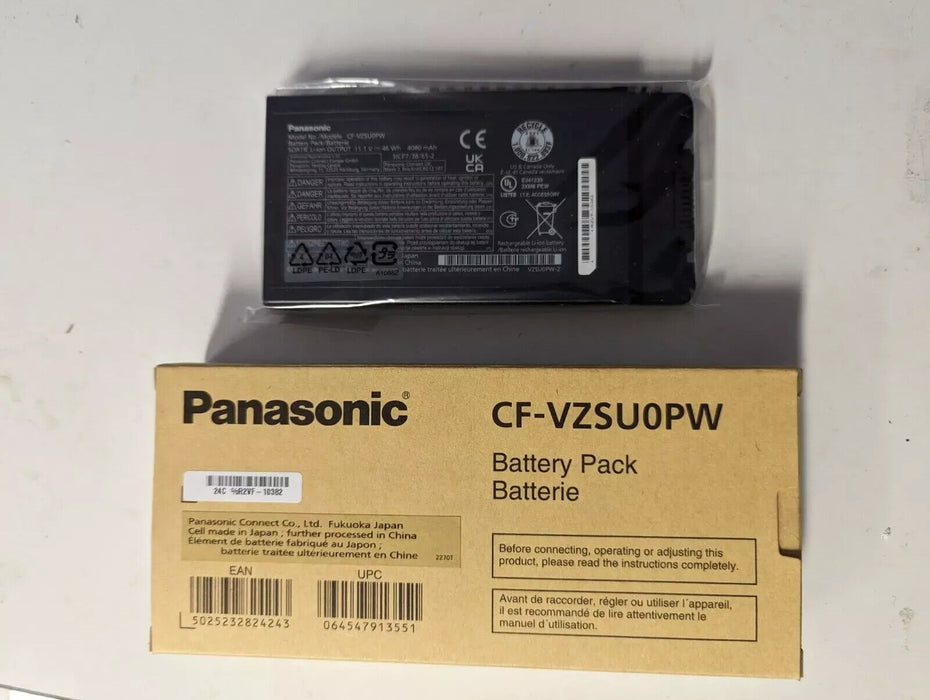 New Original Panasonic CF-VZSU0PW Toughbook CF-54 Li-Ion Battery Pack